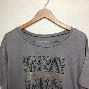 Champagne Graphic T-Shirt XXL